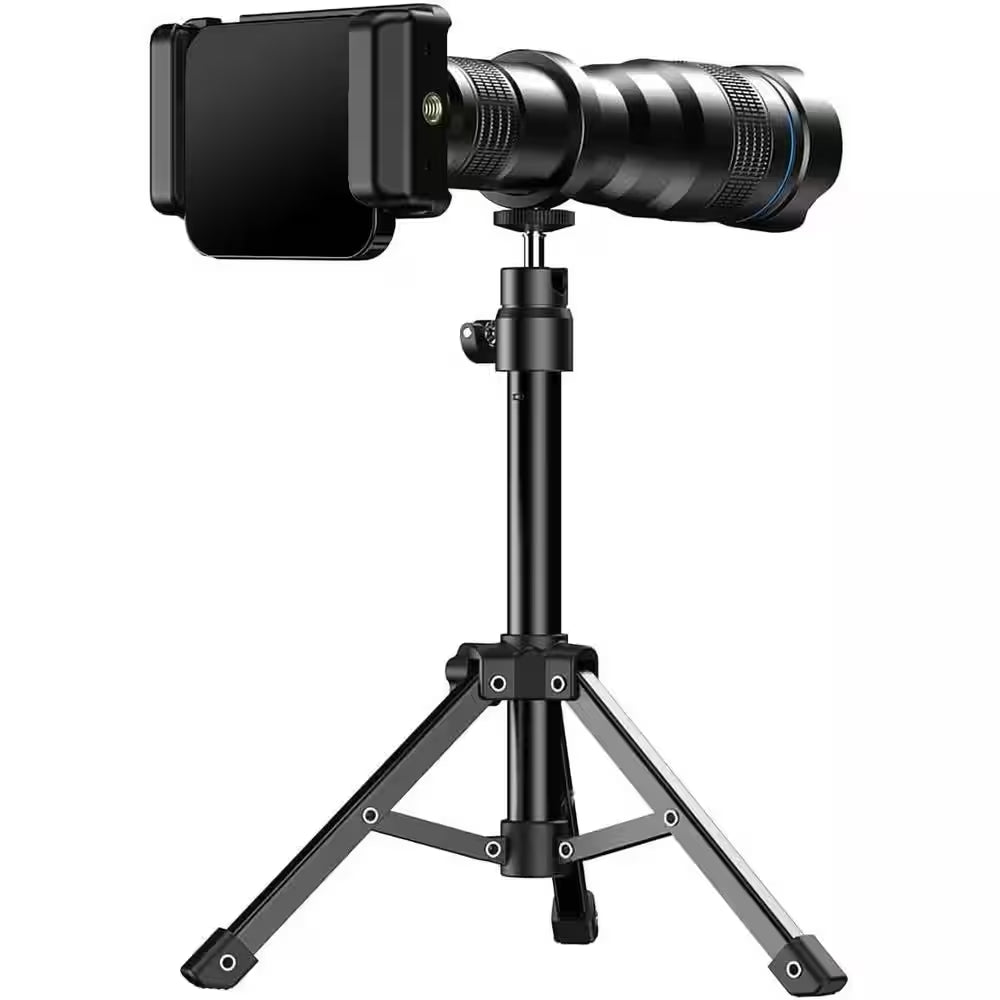 36X Telephoto Lens Kit Universal Clip HD Magnifier for Smartphone Compatible with Iphone Android
