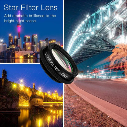 Phone Camera Lens Phone Lens Kit Clip on Fisheye/Macro/Wide Angle Lens for Iphone 16 15 14 13 12 11 Pro Max Samsung Smartphone